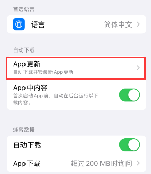 荷塘苹果15维修中心如何让iPhone15APP自动更新