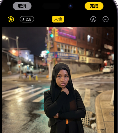 荷塘苹果15服务店分享如何在iPhone15系列机型拍摄照片中添加人像效果 